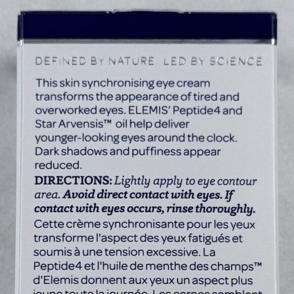 Elemis Peptide4 Eye Recovery Cream 15ml Reviving For Tired Overworked Eyes NEW - Picture 6 of 9